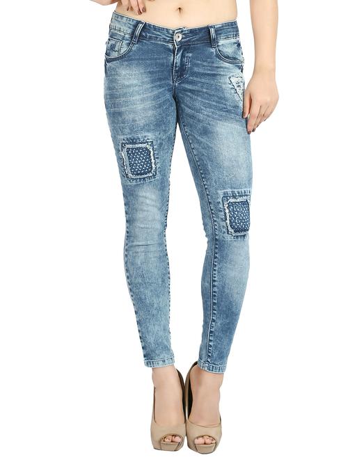 blue denim jeans - 14653576 - Standard Image - 1