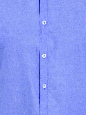 blue cotton casual shirt - 14660488 - Standard Image - 4