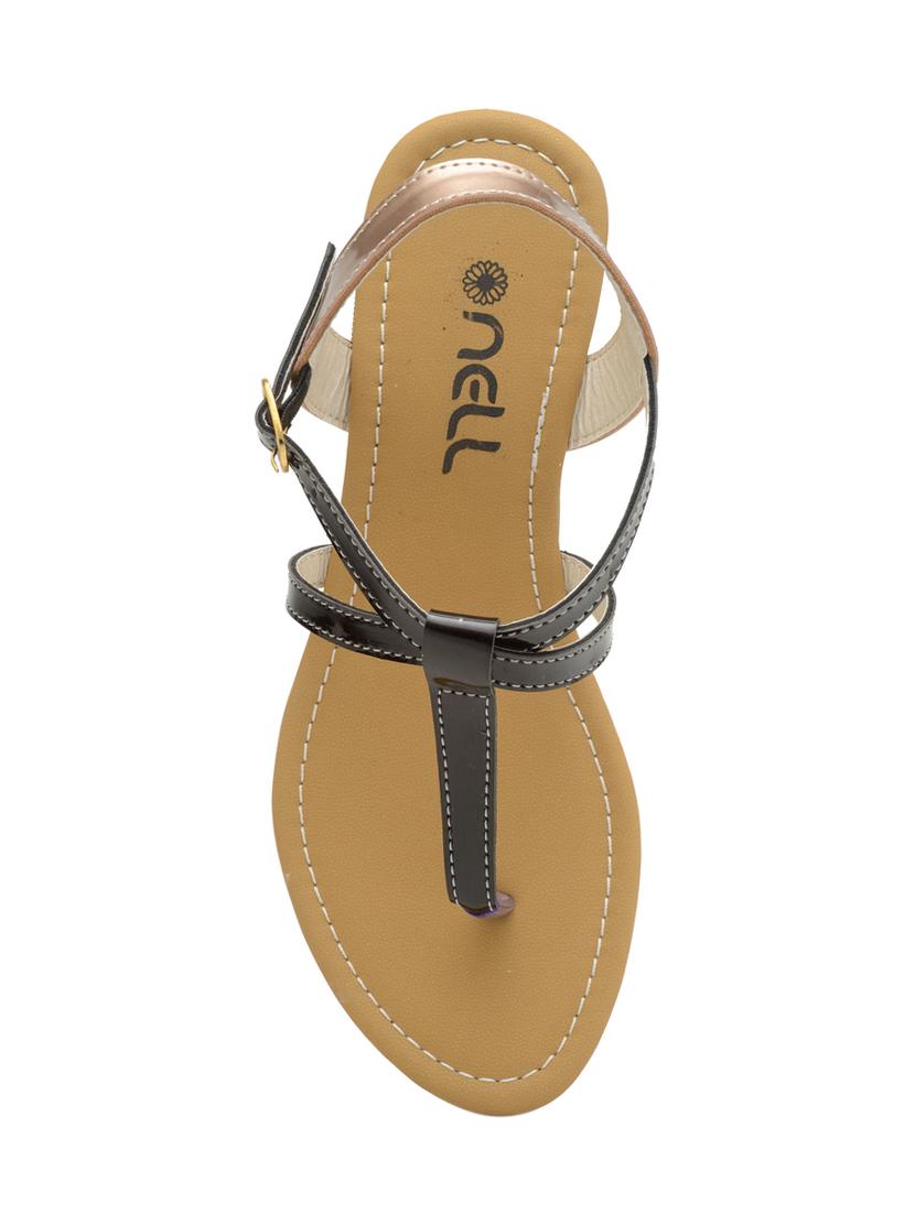 black ankle strap sandal - 14663761 - Zoom Image - 4