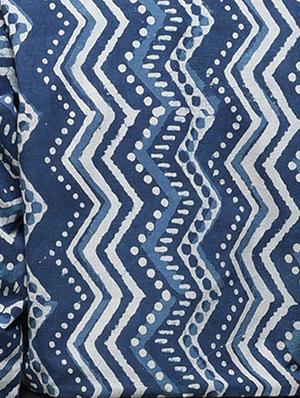 blue printed shrug - 14665354 - Standard Image - 4
