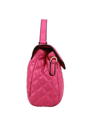 pink leatherette regular sling bag - 14665637 - Standard Image - 4