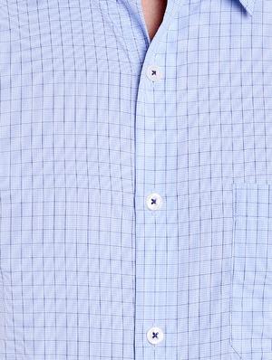 blue cotton formal shirt - 14666389 - Standard Image - 4