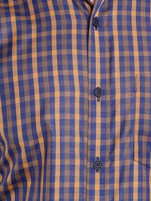 multi colored checkered casual shirt - 14666436 - Standard Image - 4