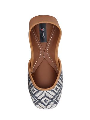 coral haze leather jutti - 14697703 - Standard Image - 4