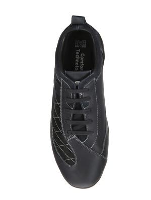 red chief blue leather lace up shoes - 14698249 - Standard Image - 4