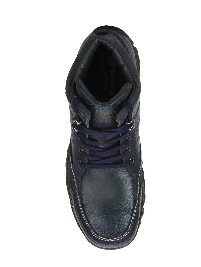 blue Leather low ankle boot - 14698257 - Zoom Image - 4