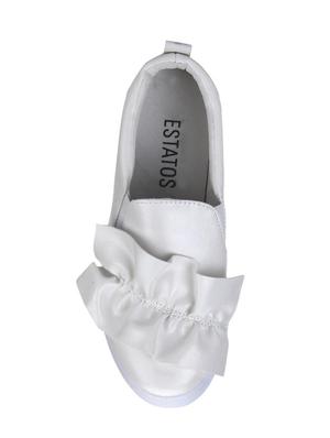 white plimsolls casual shoe - 14714842 - Standard Image - 4