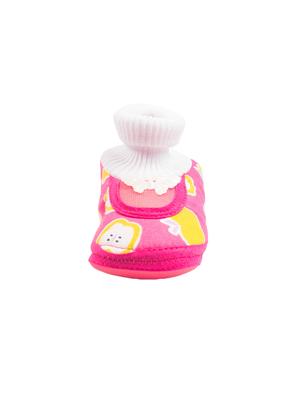 pink fabric bootie - 14716423 - Standard Image - 4