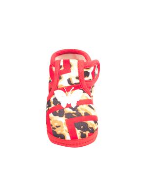red fabric bootie - 14716437 - Standard Image - 4