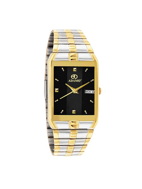 adamo day & date legacy men's wrist watch 9151bm02 - 14727692 - Standard Image - 1