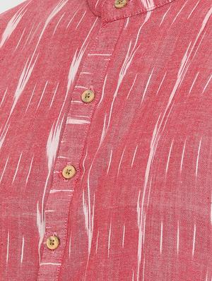 pink cotton long kurta - 14738826 - Standard Image - 4