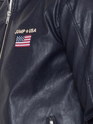 navy blue casual jacket - 14754672 - Standard Image - 4