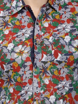 multi colored cotton casual shirt - 14762035 - Standard Image - 4