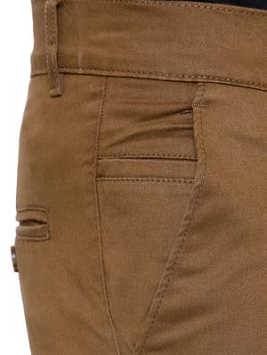 brown cotton chinos casual trouser - 14764772 - Standard Image - 4
