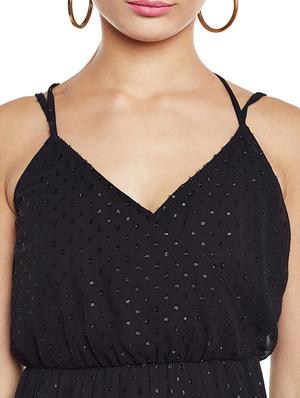 black blouson dress - 14766975 - Standard Image - 4