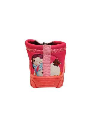 pink canvas bootie - 14767441 - Standard Image - 4