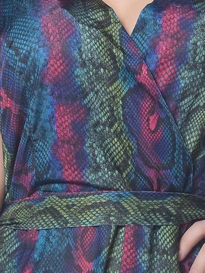 multi colored knee jumpsuit - 14773226 - Standard Image - 4