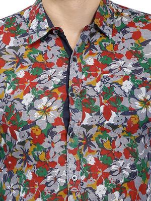 multi colored cotton casual shirt - 14777732 - Standard Image - 4