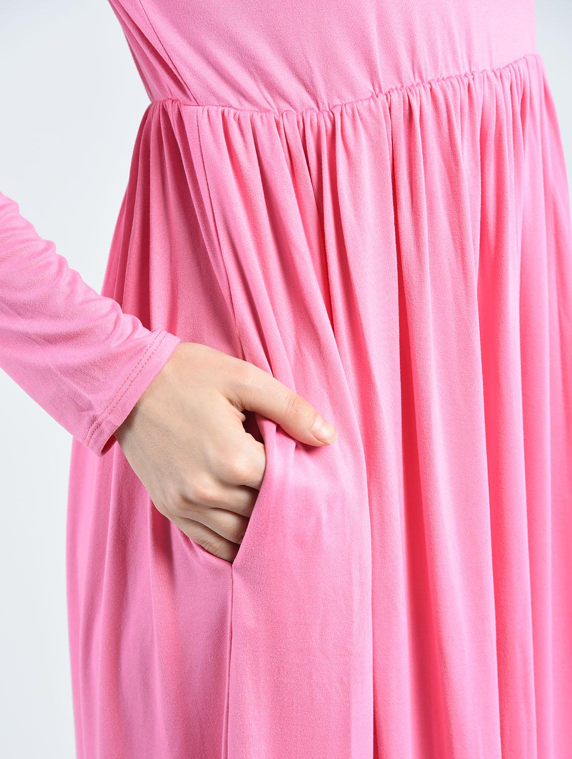 gathered maxi dress - 14778472 - Zoom Image - 4