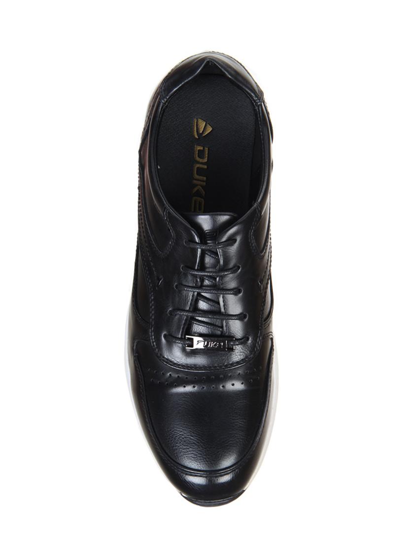 black leather lace up shoe - 14783894 - Zoom Image - 4