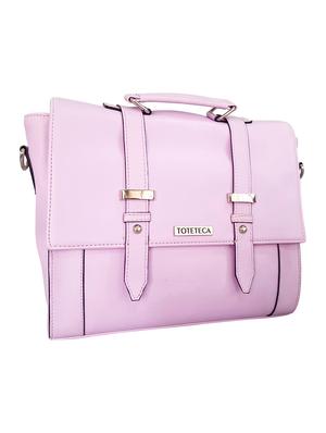 purple leatherette regular sling bag - 14790022 - Standard Image - 4
