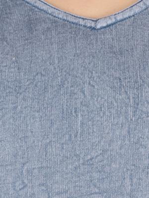light blue jersey sheath dress - 14790594 - Standard Image - 4