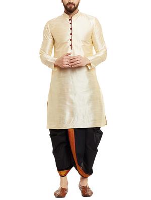 black cotton dhoti - 14794004 - Standard Image - 4