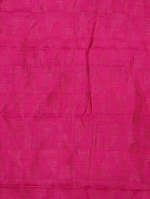 pink woven saree with blouse - 14795233 - Standard Image - 4