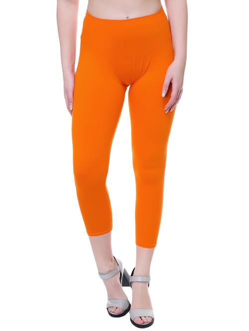 orange solid legging - 14795860 - Standard Image - 1