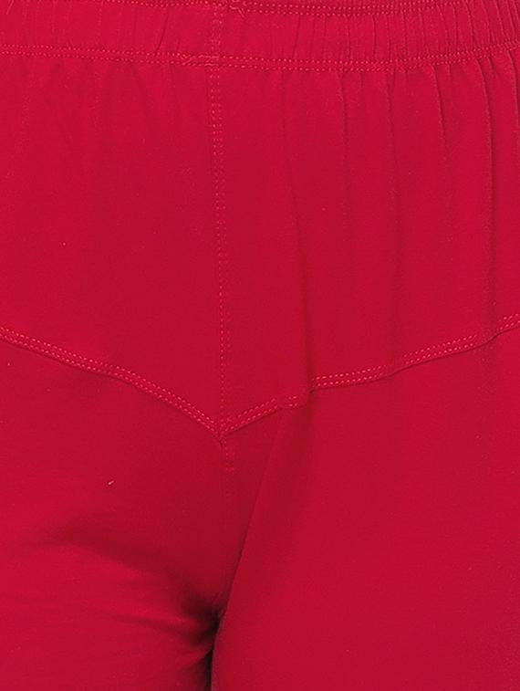 red solid leggings - 14795866 - Zoom Image - 4