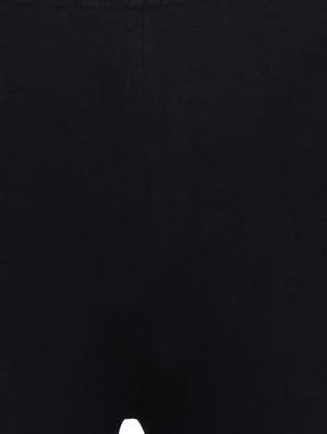 black cotton spandex leggings - 14800906 - Standard Image - 4