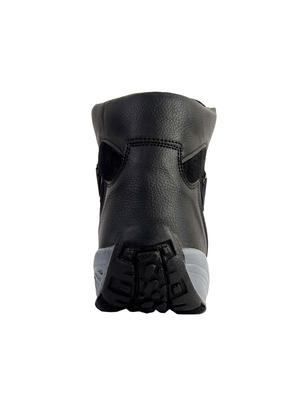black leatherette high ankle boots - 14804814 - Standard Image - 4