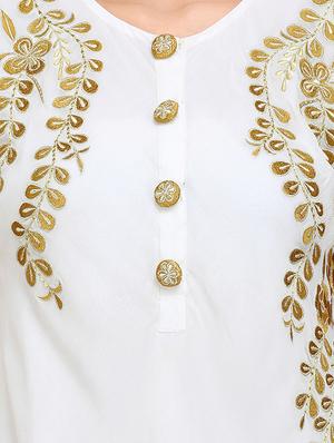 white asymmetric dress - 14813832 - Standard Image - 4