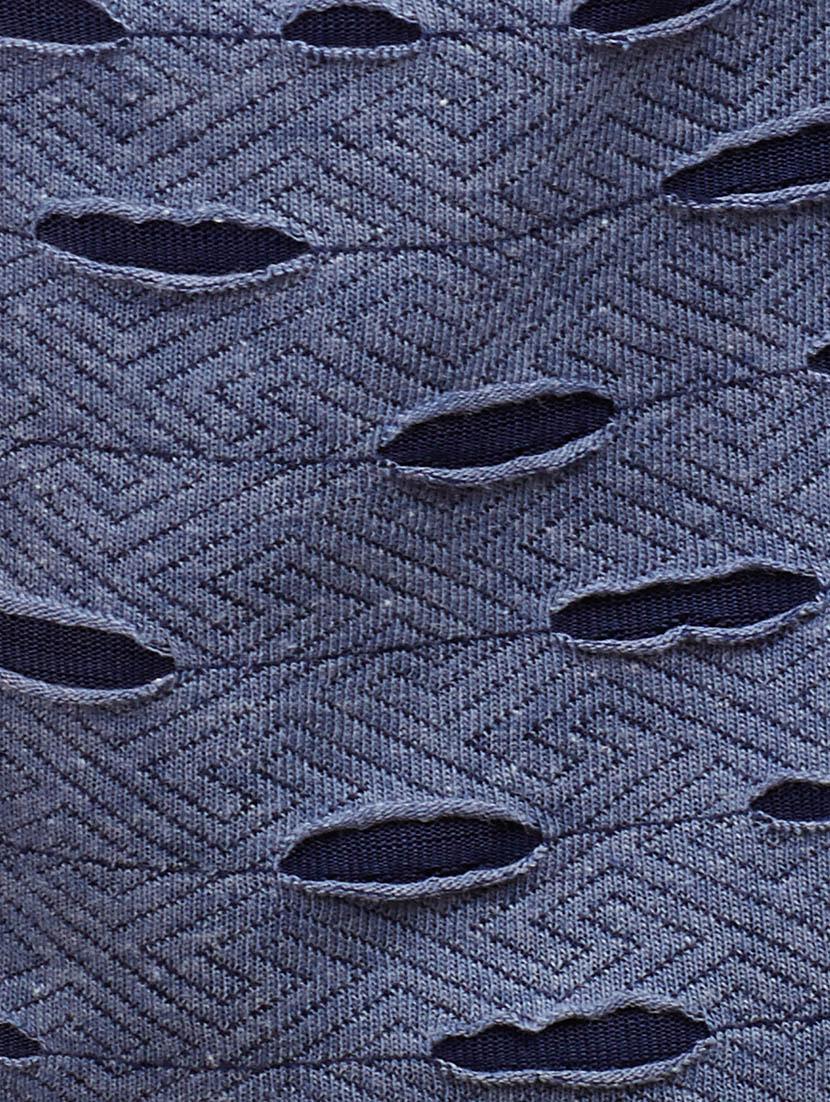 blue cotton beanies cap - 14821380 - Zoom Image - 4