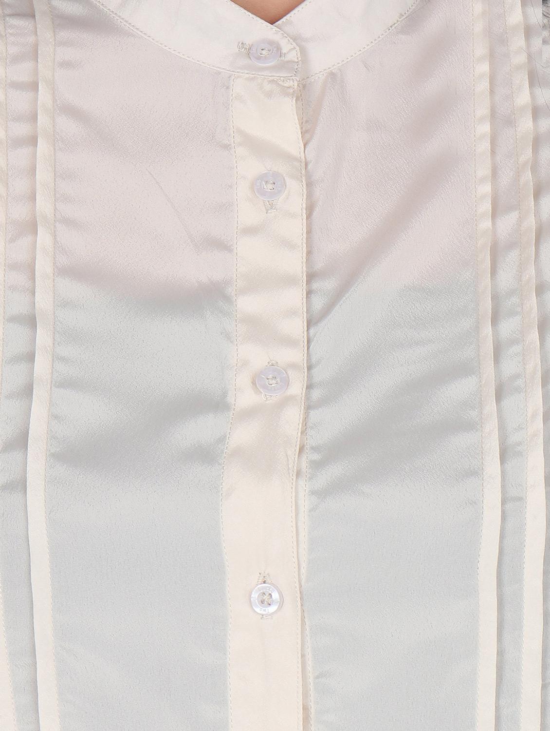 short sleeved solid shirt - 14844772 - Zoom Image - 4