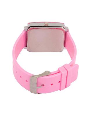 New Designer Black Pink Square Dial Analog Watch For Watch - 14844817 - Standard Image - 4