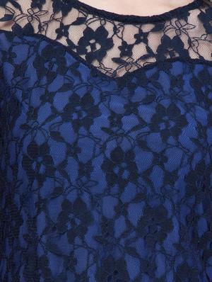 floral laced sheath dress - 14845711 - Standard Image - 4