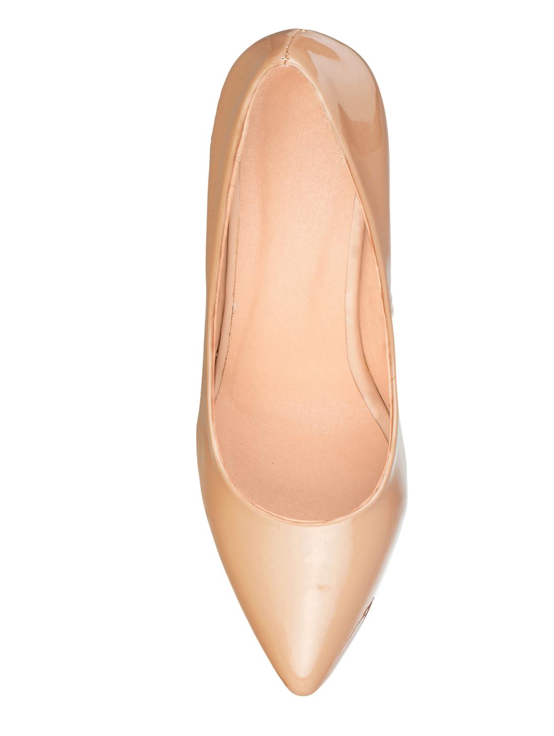 beige patent slip on pumps - 14847941 - Zoom Image - 4