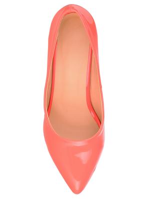 pink patent slip on pumps - 14847943 - Standard Image - 4
