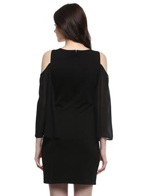 solid black sheath dress - 14850183 - Standard Image - 4