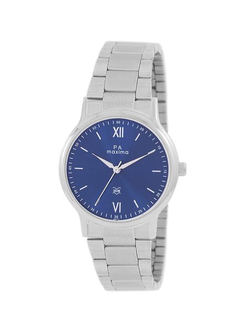 Maxima Silver Analog Watch For Men - 48271CMGI - 14850937 - Standard Image - 1