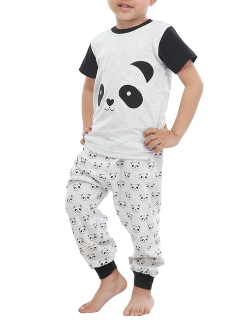 white cotton pyjama set - 14852649 - Standard Image - 1