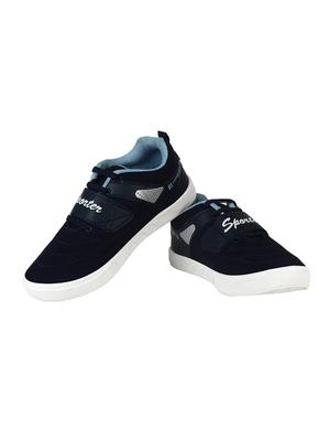 blue Canvas lace up sneaker - 14859840 - Standard Image - 4