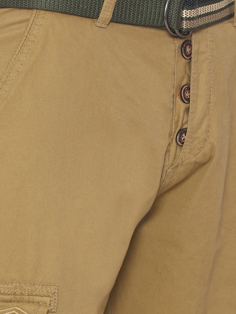 beige cotton shorts - 14863542 - Zoom Image - 4