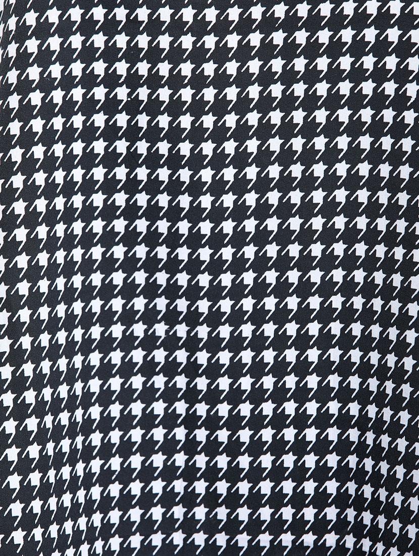 black printed a-linr kurti - 14865090 - Zoom Image - 4