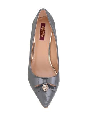 grey slip on pump - 14865249 - Standard Image - 4
