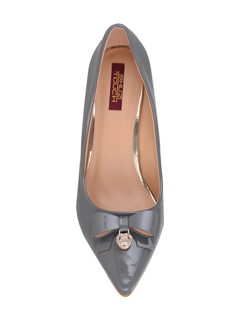 grey slip on pump - 14865249 - Zoom Image - 4