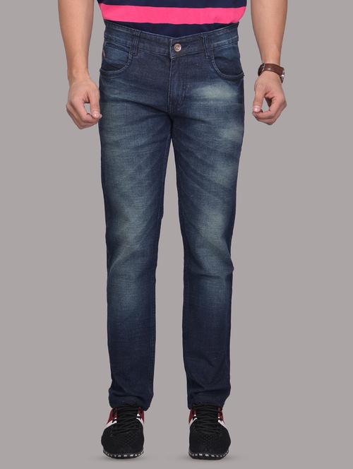dark blue denim washed jeans - 14871033 - Very Small Image - 1