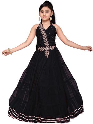 black net party gown - 14873343 - Standard Image - 4