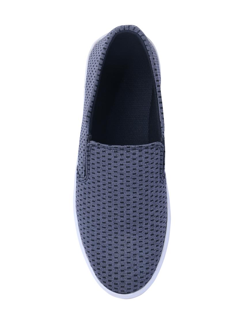 grey Canvas casual slipon - 14875961 - Zoom Image - 4